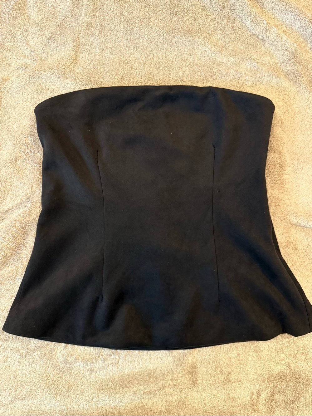 Classic Black Strapless Top